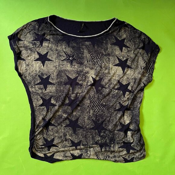 Other Tops - Large Navy Star Skinny Minnie top